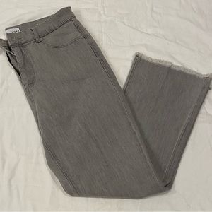 Loft Gray Kick Crop Jeans